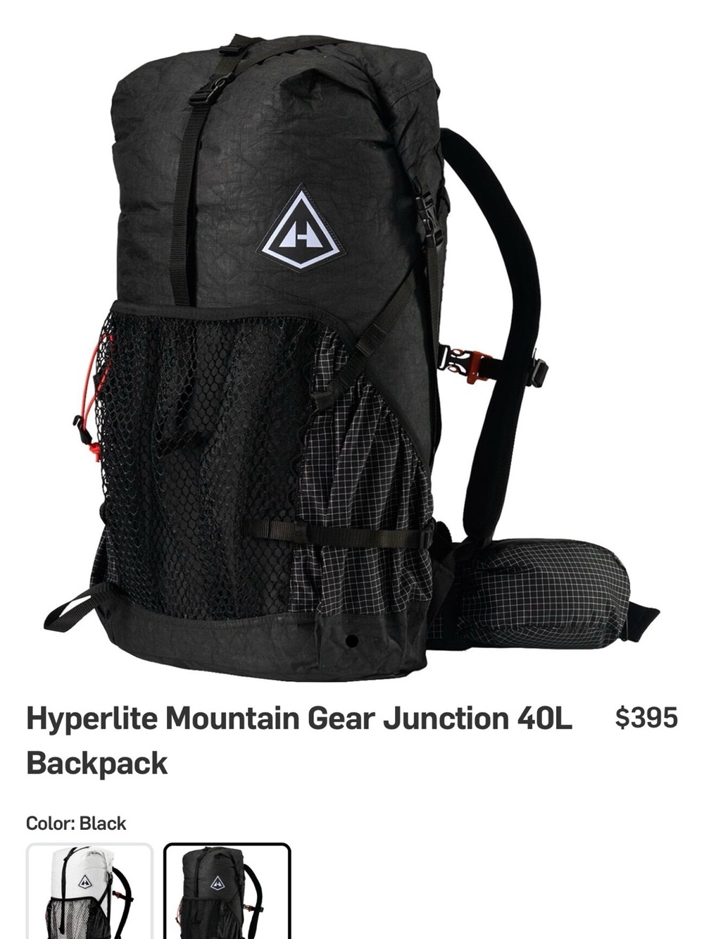 Hyperlite mountain gear junction backpack 55L
